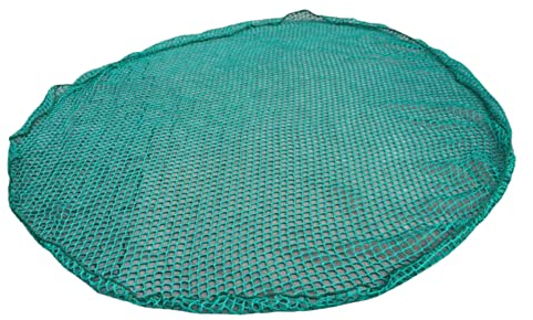 Brama West Futtersparnetz für Heuraufe Ø 3m - Heunetz für Pferde, Rinder, Schafe - Sparsame Fütterung - Maschenweite 4,5cm - Durchmesser 3m