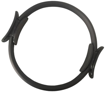 BEALIFE Yoga Fitness Ring Kreis, universelle Passform, breite Anwendung für Ganzkörperübungen, Fitness Zauberkreis für Fitness Training, Schwarz