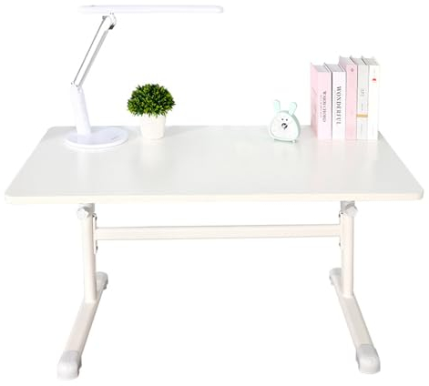 Generisch Schreibtisch,Schreibtischaufsatz Höhenverstellbar Holz, Computertisch Höhenverstellbar Manuell, Steh-Sitz-Pult mit Luftdruckstange für Wohnzimmer Schlafzimmer Büro