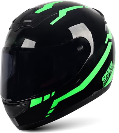 RYDZCLH Integralhelm Für Motorradfahrer, Mehrere Belüftungsöffnungen, Motorradhelme, DOT/ECE-Geprüft, Für Schneemobil, Motocross, Straßenmoped, Rennen Für Männer Und Frauen