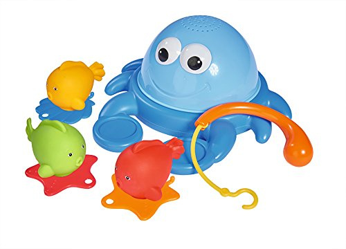 Simba 104018295 - ABC Badekrabbe Spielzeug, 8-teilig