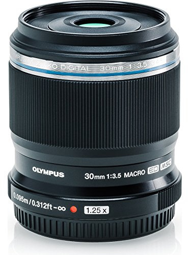 OM SYSTEM Olympus M.Zuiko Digital ED 30mm F3.5 Macro for Micro Four Thirds System Camera, Compact Macro Lens, 1.25x Image Maginification, Fast AF, Beautiful Bokeh