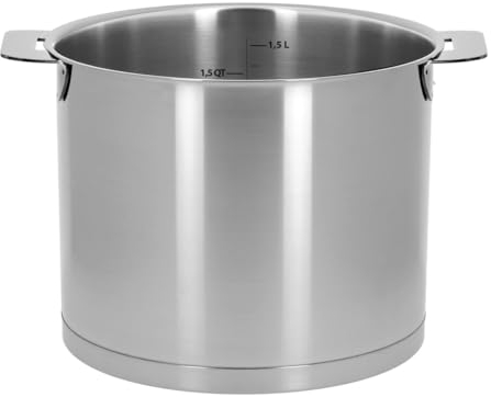 Cristel CHG14QL Casserole Haute Graduée INOX Strate Amovible