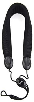 Rico D'Addario Gepolsterter Saxgurt Tenor/Baritone, Metal Hook | D'Addario gepolsterte Saxgurte bieten bequemen Halt, sichere Hakenoptionen, einfache Einstellung und zuverlässige Leistung.