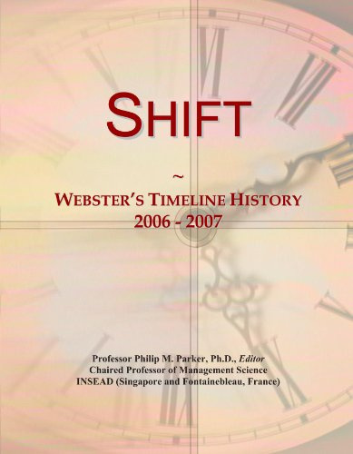 Shift: Webster's Timeline History, 2006 - 2007
