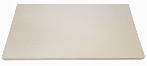 1 Stück Schamotte 40x20x4 cm Schamotteplatte