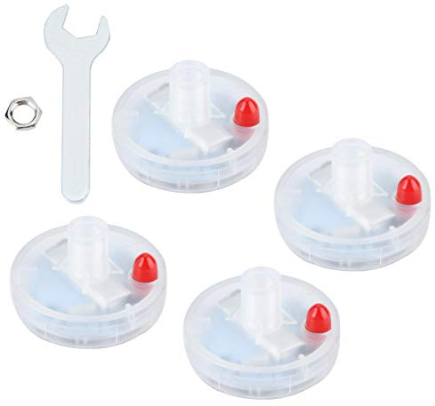 Lumières de roue de voiture, 4 pièces énergie solaire moto vélo roue de voiture pneu bouchon de Valve de pneu LED lampe de lumière flash stroboscopique