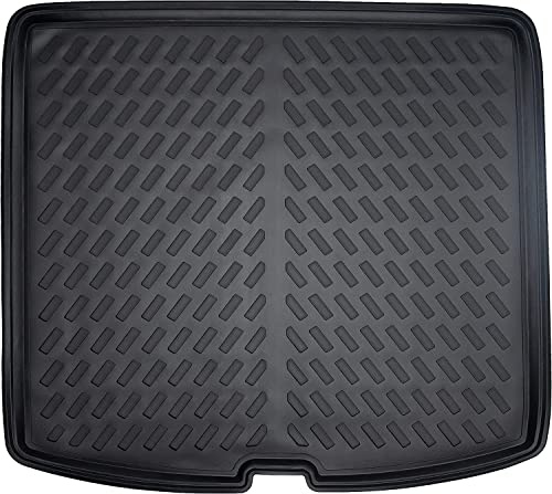 ELMASLINE 3D Gummi Kofferraumwanne für VW TIGUAN Allspace II (5-Sitzer) 2016-2025 (oberer Ladeboden) | Kofferraummatte Kofferraumabdeckung Zubehör