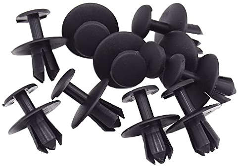 20 x YOU.S Original Türverkleidung Clips Verkleidung Kunststoff Spreizniet 8mm schwarz