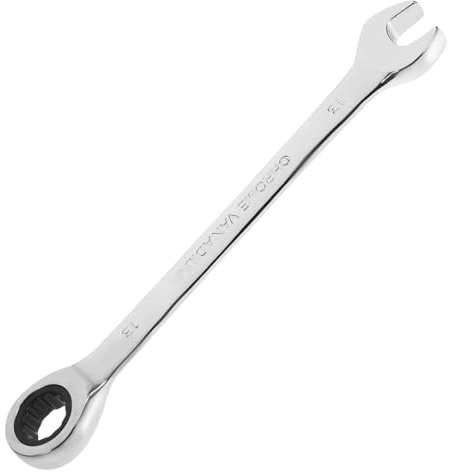 BESTonZON 3pcs Dual Heads Double Offset Ring Spanner Ratchet Wrench Spanner Tool for Mechanics Workshops