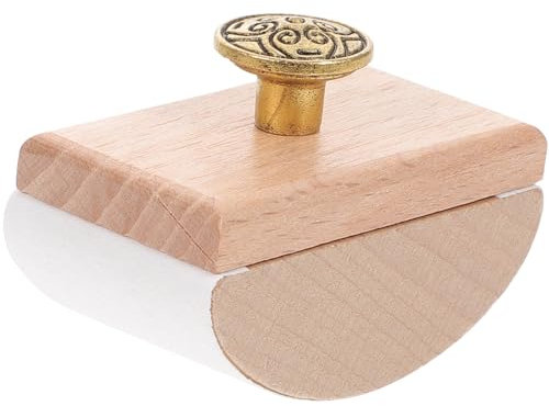 OHPHCALL Löschpapier Aus Holz Mit Rocker- Tintenabsorbierendes Papier Schnelltrocknend Für Kalligraphie Malerei Schreiben Bürobedarf Einfache Verwendung Schickes Design