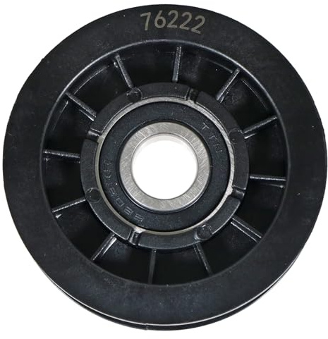 SPARES2GO Poulie de renvoi Plate pour Countax, Compatible avec Westwood Les tracteurs tondeuses