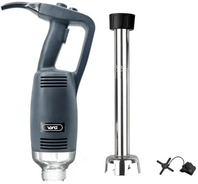 VONCI Licuadora de inmersión comercial de 750 W, licuadora de mano eléctrica con eje desmontable de 16 pulgadas, velocidad variable de 8000-19000 rpm, licuadora de inmersión industrial para cocina de