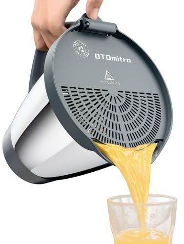 OTOmitra Spout Strainer for Thermomix TM6 TM5, BPA-Free Pasta Strainer | Straining aid and splash guard, sieve attachment for vegetables, aid weighing plate, Thermomix accessories, dishwasher-safe
