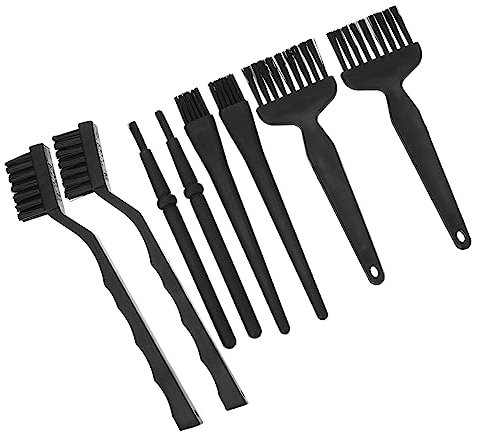 ETHZZLE 8 Stück Antistatisches Computer Reinigungsbürsten Kompakt Langlebig Zur Tastatur Und Elektronikpflege Für Laptop Und Auto