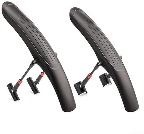 Paraspruzzi bici regolabile compatibile con modelli RXC e costruzione in lega di alluminio leggera per esterni