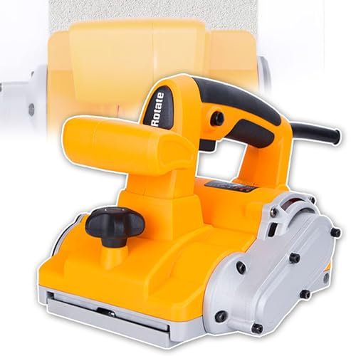 OZTYSGXM Cepilladora de Pared Pala para HormigóN, Profundidad Ajustable 0 a 4 mm, Cepilladora EléCtrica con Cuchilla Lateral, Raspador Pintura Masilla Herramientas Decapar Cemento