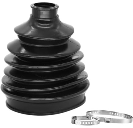 Nicear Kit de fuelle de transmisión universal con abrazaderas pequeñas y grandes, herramienta de fuelle de transmisión negra, kit flexible para la mayoría de los vehículos