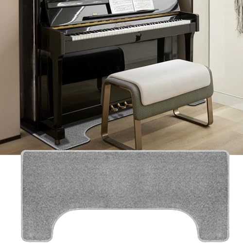 QKPFCVG Soundproof Rugs for Upright Piano Soundproof Carpet for Piano Sound Absorbing Floor Mat Sound Proofing Blanket Sound Insulation Pads Non Slip Soundproofing Mat 160 x 70 cm