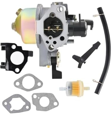 DXURFIPG 1 Set Lawn Mower With Gasket Fuel Pipe Filter Carburetor Replacement For GXV270 9HP 16100-ZE8-015 16100-ZE8-035 HT-R3009 Carburetor