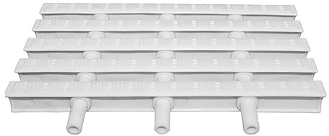 ZXHKZDX Coperchio della Griglia, Griglia di Scarico in Plastica Resistente Ai Raggi UV, Scarico Fognario for Doccia, Griglia di Scarico A Pavimento(13.7x39.3in,10pcs)