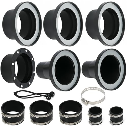 4 & 2.5 Magnetic Dust Collection Fittings Starter Kit for Woodwork Shop Vacuums Hose, One-to-Multi Magnetic Dust Collector System Quickly Connect Hose to Drum Sander, Jointer, Table Saw Ports