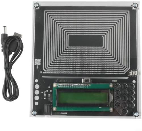 HomeVortex Generatore di segnale, 0,01 Hz-100 kHz, modulatore FM a onda quadra sinusoidale, USB portatile, set RF per debug di elettronica di laboratorio, verde nero (nero)