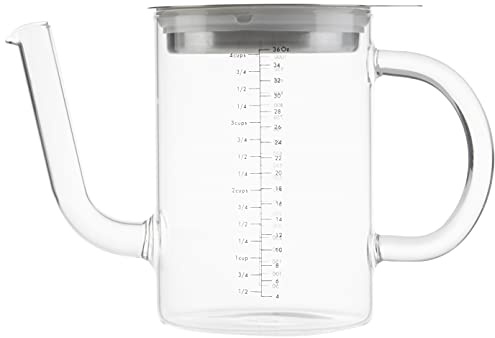 Norpro Glass Gravy Separator with Strainer