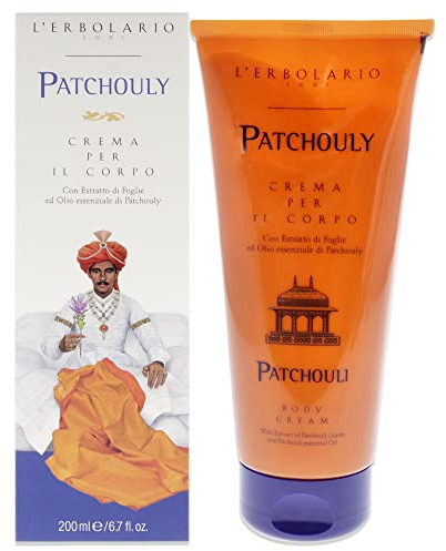 L'Erbolario Patchouly Körpercreme, 1er Pack (1 x 200 ml)