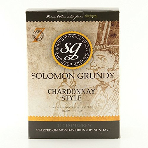 Solomon Grundy/Ritchies Gold 30 Bottle Chardonnay