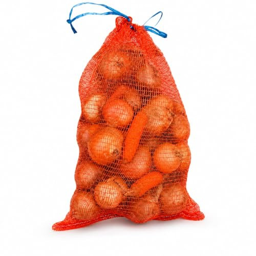 Onion and Carrot Nets - Vegetable Nets 32 x 48cm Holds approx 5kg (Pack of 10)