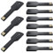 16GB Chiavette USB Forma Chiave 10 Pezzi Uflatek USB 2.0 Pen Drive Pennetta USB Nero Chiavetta USB Creativa Impermeabile Chiave USB Dati Esterna per Regalo