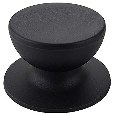T&F Bouton de couvercle en bakélite, remplacement universel pour couvercle de cuisine, noir