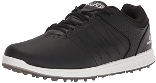 Skechers Pivot spikfria golfskor för män, Svart, 41 EU bred