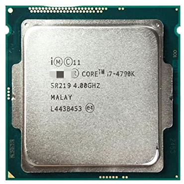 SHUOG I7-4790K I7 4790K Procesador de CPU de ocho hilos de cuatro núcleos 88W 8M LGA 1150 CPU