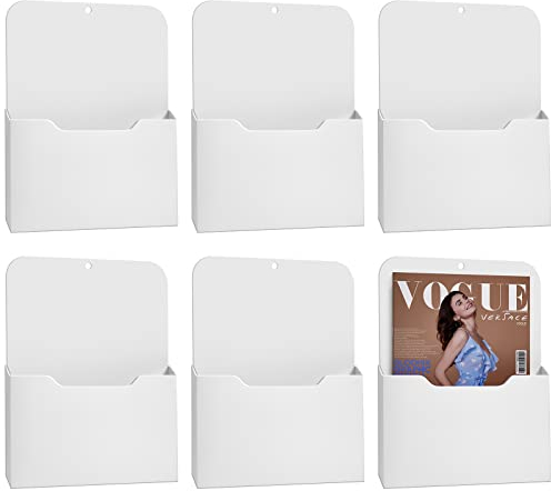 Epakh Magnetischer Aktenhalter, Briefgröße, magnetischer Papierhalter, Magazin-Post, magnetischer Kühlschrank-Organizer, Wand-Aktenhalter, Whiteboard, zum Aufhängen