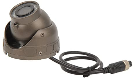 Telecamere Di Sicurezza a Cupola, Dc 12v Pan-Tilt Telecamera Interna Con Registrazione Audio Video Ir Visione Notturna 100° Ampio Angolo Anti Telecamera Di Sorveglianza Del Furto (720p)