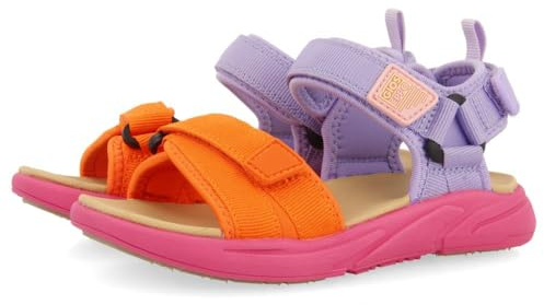 GIOSEPPO Chanclas Deportivas Color Fucsia con Acentos DE Color para NIÑA Y NIÑO BUNNEL