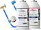 EasyKlima AC Kit di Ricarica Starter Pack with LeakStop - R134a Aria Condizionata a Gas - Kit di Riparazione e Rigenerazione Dell'aria Condizionata Facile e Veloce per Auto Prodotte dal 1995 al 2016