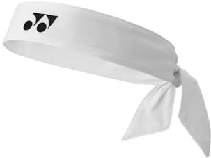 YONEX AC260EX Head Band – Fascia per sport e tempo libero | Regolabile e traspirante | Perfetto per badminton, tennis e fitness (bianco)