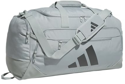 adidas Defender Duffel Bag, Wonder Sage Green/Grey Six, OSFA | Ventilated Shoe Compartment, Adjustable Shoulder Strap, Rolls With Your Suitcase, Built To Last, Gym & Travel Ready