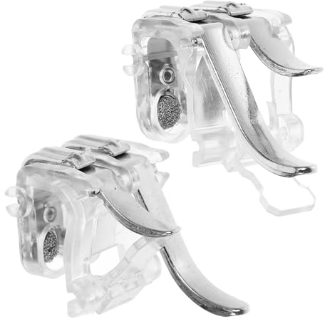 Mipcase Controller Di Gioco Per Cellulari Grilletti Sensitivi, Accessori Per Giochi Mobili, Impugnatura Gaming Portatile Compatibile, Per Gioco Competitivo in Movimento, Realizzato in Abs e Gomma