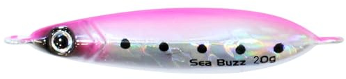 SEABUZZ Pilker 20g 5cm Fischköder - Makrelen Hornhecht Köder Meeresangeln | Hochseeangeln - Forelle & Raubfisch Köder - Meerforelle - Angeln Kunstköder - Angelköder Wobbler - Fishing Lure (001)