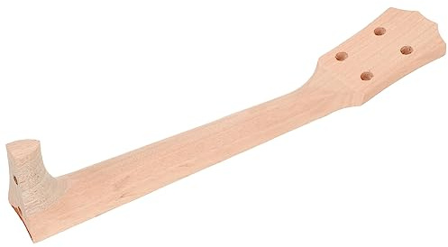 Handgefertigter Ukulelenhals für Konzert Ukulele, Klassisch | Rohling zum Basteln zu Hause, Leicht und Tragbar, für Kinder und Eltern