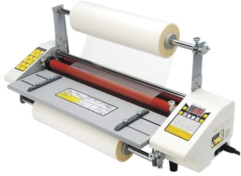 Plastifiziermaschine, A2 Heißrollen-Laminiermaschine Vierwalzen-Laminiergerät Laminator High-End-Thermolaminator mit Geschwindigkeitsregelung