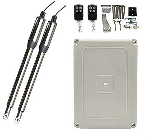 Motor Puerta Corredera, 30 0KG Abridor automático eléctrico de doble hoja abertura de la puerta de giro de la puerta del abridor de la puerta del operador del operador de los brazos del accionamiento