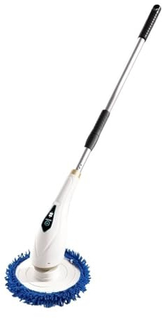 Barredora de Empuje Fregona eléctrica for Limpieza de Suelos domésticos, Cristales, máquina de Limpieza inalámbrica Multifuncional Barredora Manual