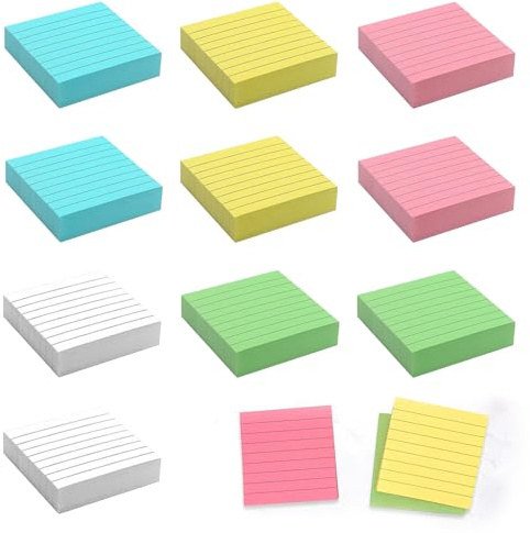 Duoleimi 1000 Stück Karteikarten Set, linierte Vokabelkarten & Karteikarten groß in praktischer Lernbox, Vokabelkasten für Englisch, Formeln und Notizen
