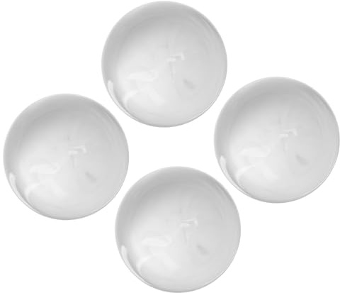 ANDRESLAD 4 Sfere di Cristallo in Vetro Trasparente da 50 MM Decorazioni da Tavolo Feng Shui per Meditazione e Fotografia Ornamenti Artistici per Casa e Ufficio