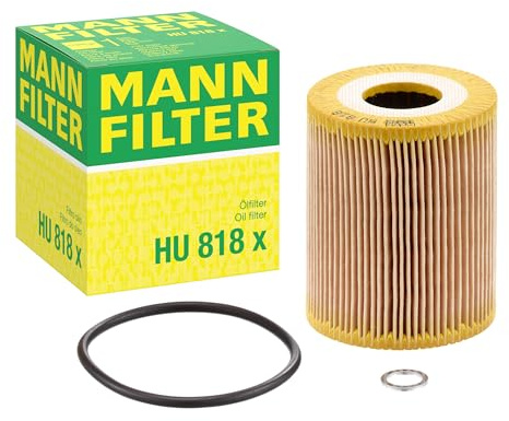 MANN-FILTER, HU 818 x Ölfilter | Für PKW, Hohe Filtrationsleistung, Optimaler Motorschutz, Hochwertige Dichtung, Echte OE-Technologie